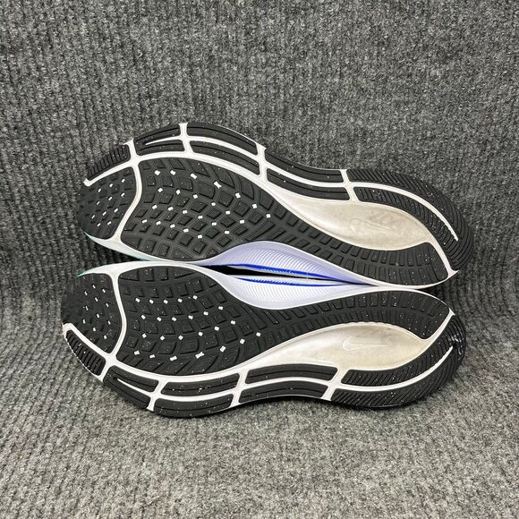 Nike Air Zoom Pegasus 37 White Multi Color Running Shoes Mens 10 BQ9646-103 - Picture 6 of 8